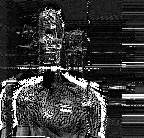 Animated visualization of AI-human interaction and digital consciousness